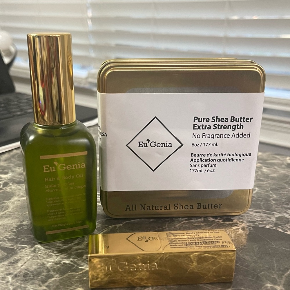 Eu’Genia All Natural Shea Butter and Hair & Body Oil Set - Picture 6 of 6
